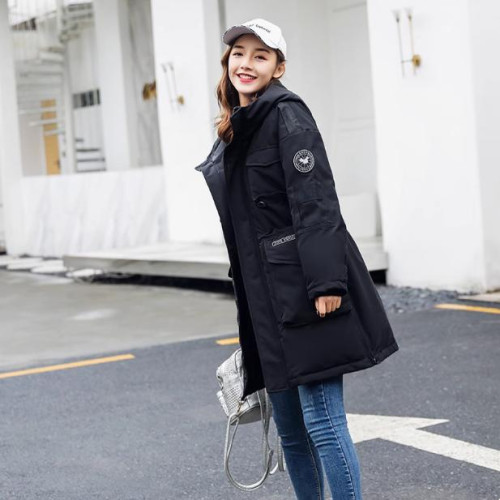 工裝情侶羽絨服女派克服男大碼200斤中長款加厚滑雪極寒外套冬裝 工裝情侶羽絨服女派克服男大碼200斤中長款加厚滑雪極寒外套冬裝