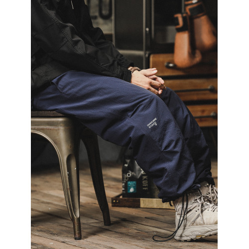 羽絨褲男冬季寬松潮牌美式抽繩繖兵褲男士保暖工裝外穿滑雪棉褲子 羽絨褲男冬季寬松潮牌美式抽繩繖兵褲男士保暖工裝外穿滑雪棉褲子