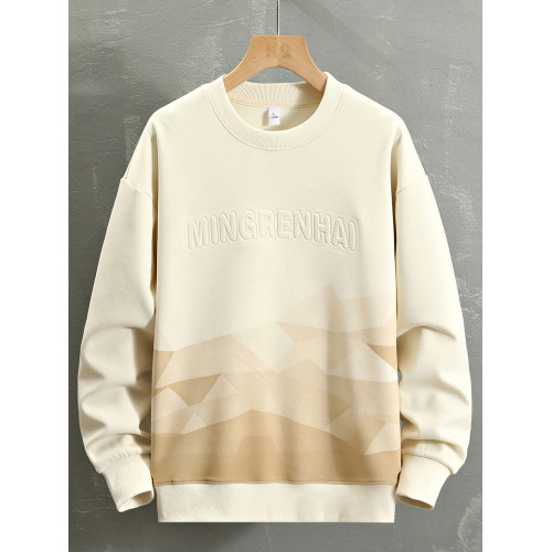 漸變色衛衣男春秋季圓領潮流潮牌長袖T恤帥氣青年休閒百搭打底衫 漸變色衛衣男春秋季圓領潮流潮牌長袖T恤帥氣青年休閒百搭打底衫