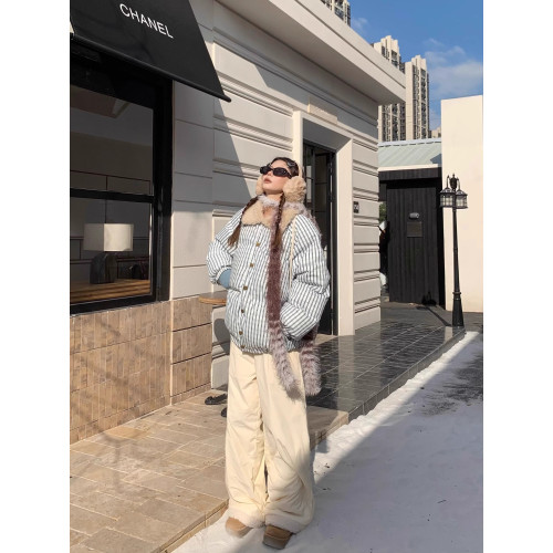 呆呆文冬季新款羊羔毛拼接羽絨褲男女寬松休閒防寒濶腿保暖長褲潮 呆呆文冬季新款羊羔毛拼接羽絨褲男女寬松休閒防寒濶腿保暖長褲潮