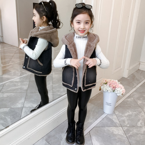 女 童毛毛衣馬甲2025新款兩面穿韓版洋氣上衣兒 童春秋加厚外套潮 女 童毛毛衣馬甲2025新款兩面穿韓版洋氣上衣兒 童春秋加厚外套潮