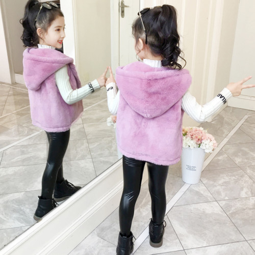 女 童毛毛衣馬甲2025新款兩面穿韓版洋氣上衣兒 童春秋加厚外套潮 女 童毛毛衣馬甲2025新款兩面穿韓版洋氣上衣兒 童春秋加厚外套潮