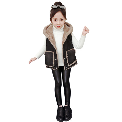 女 童毛毛衣馬甲2025新款兩面穿韓版洋氣上衣兒 童春秋加厚外套潮 女 童毛毛衣馬甲2025新款兩面穿韓版洋氣上衣兒 童春秋加厚外套潮