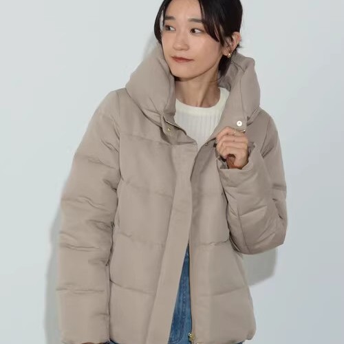 C12070日單冬新款1.7W+拉鍊微寬松保暖女立體感短款枕頭領羽絨服 C12070日單冬新款1.7W+拉鍊微寬松保暖女立體感短款枕頭領羽絨服