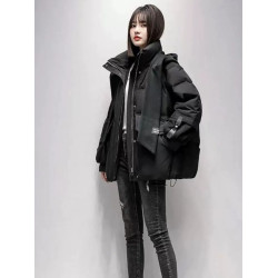 羽絨棉衣棉服女2025年新款冬季韓版短款小個子派克麵包服棉襖外套