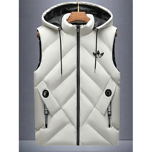 奧萊品牌羽絨棉馬甲男潮流百搭休閒保暖背心坎肩加厚冬季學生外套 奧萊品牌羽絨棉馬甲男潮流百搭休閒保暖背心坎肩加厚冬季學生外套