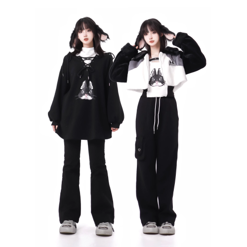 pinksavior【反叛甜心】短皮草外套設計感上衣長褲冬季女顯瘦 pinksavior【反叛甜心】短皮草外套設計感上衣長褲冬季女顯瘦