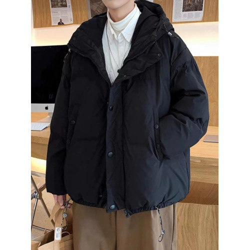 2025新款韓版冬季外套加厚保暖潮牌寬松麵包服男休閒立領羽絨服男 2025新款韓版冬季外套加厚保暖潮牌寬松麵包服男休閒立領羽絨服男