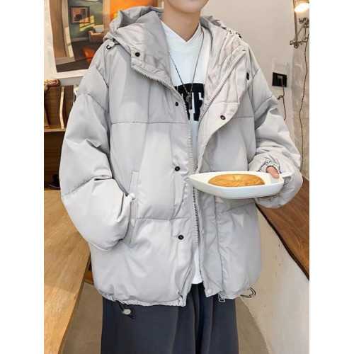 2025新款韓版冬季外套加厚保暖潮牌寬松麵包服男休閒立領羽絨服男 2025新款韓版冬季外套加厚保暖潮牌寬松麵包服男休閒立領羽絨服男