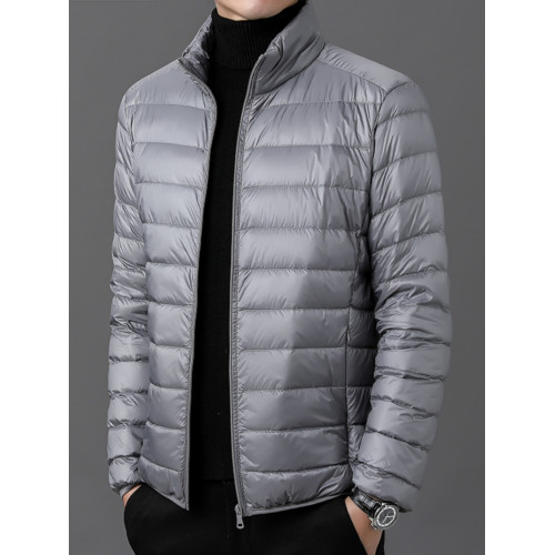 超薄羽絨棉服男輕薄冬季保暖防寒外套羽絨內膽戶外運動輕便夾克服 超薄羽絨棉服男輕薄冬季保暖防寒外套羽絨內膽戶外運動輕便夾克服