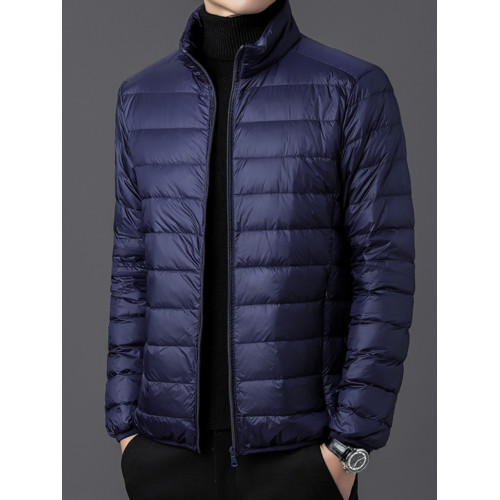 超薄羽絨棉服男輕薄冬季保暖防寒外套羽絨內膽戶外運動輕便夾克服 超薄羽絨棉服男輕薄冬季保暖防寒外套羽絨內膽戶外運動輕便夾克服