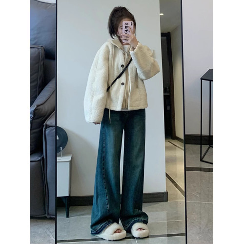 小個子假兩件羊羔毛短外套女秋冬季新款小香風加厚搖粒絨棉服棉衣 小個子假兩件羊羔毛短外套女秋冬季新款小香風加厚搖粒絨棉服棉衣