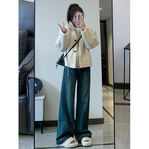 小個子假兩件羊羔毛短外套女秋冬季新款小香風加厚搖粒絨棉服棉衣 小個子假兩件羊羔毛短外套女秋冬季新款小香風加厚搖粒絨棉服棉衣