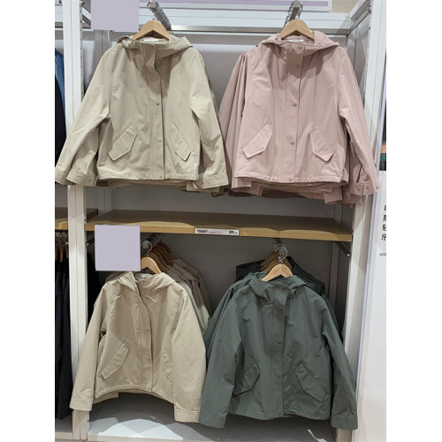 春秋新款時尚休閒百搭登山服夾克寬松連帽防水外套女上衣mf465467 春秋新款時尚休閒百搭登山服夾克寬松連帽防水外套女上衣mf465467