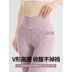 貓人冬季保暖褲羊毛打底褲女內穿加絨加厚秋褲棉褲東北特厚絨褲子