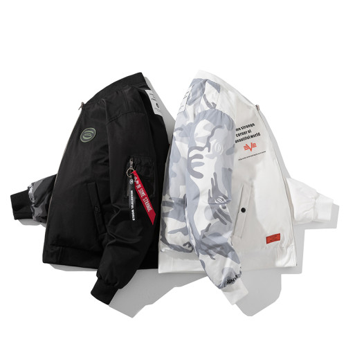 NASA聯名潮牌羽絨服男女同款短款兩雙面穿冬季加厚情侶棒球服外套 NASA聯名潮牌羽絨服男女同款短款兩雙面穿冬季加厚情侶棒球服外套