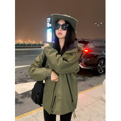 秋冬季外套男女同款三合一沖鋒衣2025新款爆小個子夾克登山服戶外