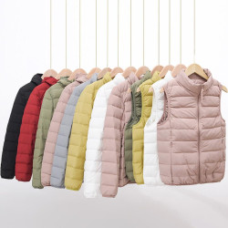 春秋白鴨絨反季新款輕薄羽絨服女短款輕便高級超薄小個子外套媽媽