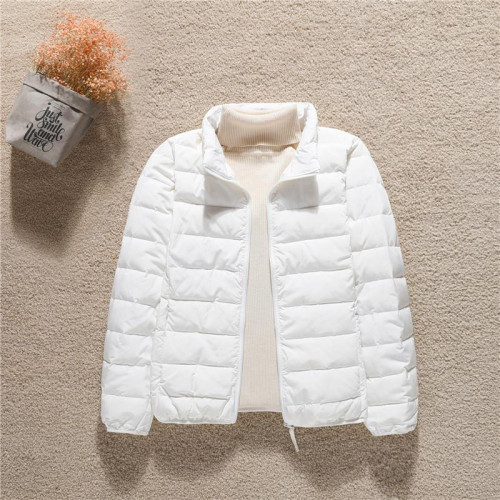 春秋白鴨絨反季新款輕薄羽絨服女短款輕便高級超薄小個子外套媽媽 春秋白鴨絨反季新款輕薄羽絨服女短款輕便高級超薄小個子外套媽媽