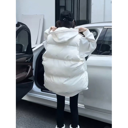 工裝羽絨馬甲外套男女同款2025新款冬寬松加厚白鴨絨中長款羽絨服 工裝羽絨馬甲外套男女同款2025新款冬寬松加厚白鴨絨中長款羽絨服