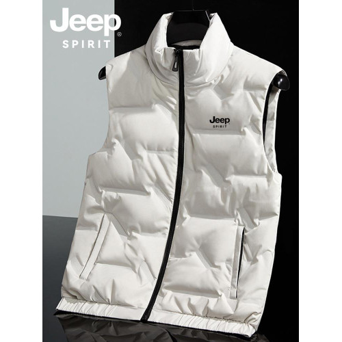 JEEP SPIRIT吉普羽絨馬甲男士2025新款秋冬季坎肩背心馬夾外套男 JEEP SPIRIT吉普羽絨馬甲男士2025新款秋冬季坎肩背心馬夾外套男