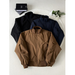 悟空有貨美式90白鴨絨立領廓形羽絨服男潮牌冬季保暖百搭情侶外套