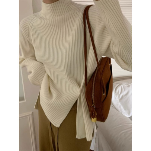 高領毛衣女秋冬高級感內搭顯瘦打底衫港味chic上衣冬裝2026年新款