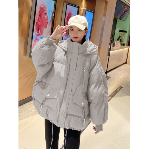 羽絨棉服女2025新款秋冬韓版學生百搭寬松短款棉襖麵包服加厚外套 羽絨棉服女2025新款秋冬韓版學生百搭寬松短款棉襖麵包服加厚外套