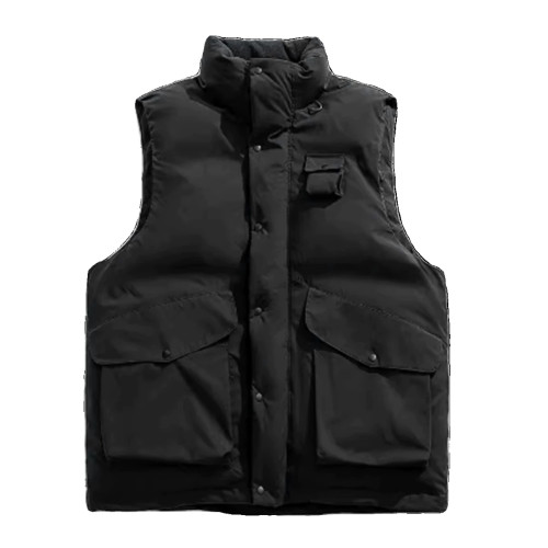 日系CityBoy工裝馬甲山系復古夾棉背心冬季保暖羽絨棉服外套男ins 日系CityBoy工裝馬甲山系復古夾棉背心冬季保暖羽絨棉服外套男ins