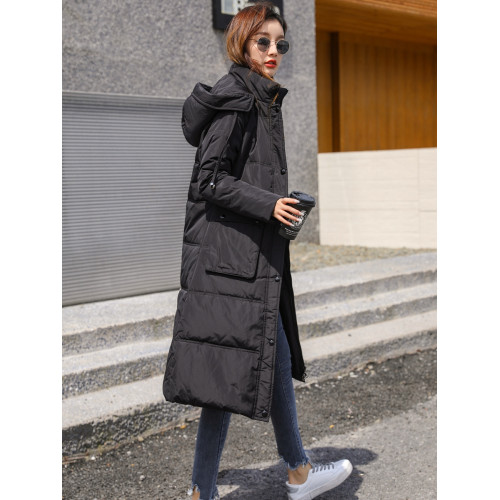 2025新款過膝羽絨服女中長款可脫卸帽大碼外套韓版顯瘦保暖冬裝潮 2025新款過膝羽絨服女中長款可脫卸帽大碼外套韓版顯瘦保暖冬裝潮