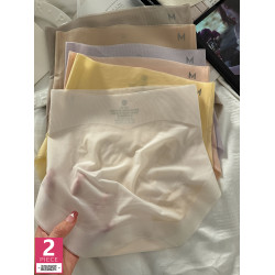 收腹束腰高腰羽絨褲少女冰絲無痕超薄面膜感3D立體蜜桃臀速乾短褲