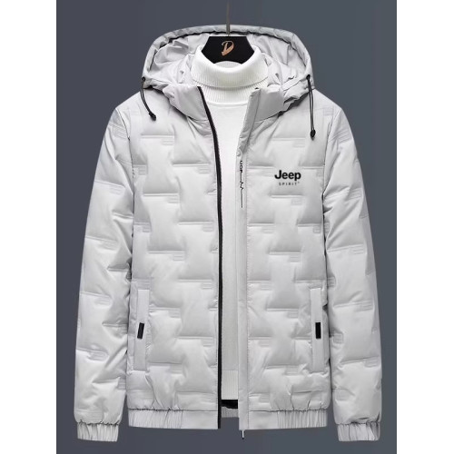 JEEP SPIRT吉普羽絨服男秋季加肥加大碼連帽外套胖子加厚保暖冬裝 JEEP SPIRT吉普羽絨服男秋季加肥加大碼連帽外套胖子加厚保暖冬裝