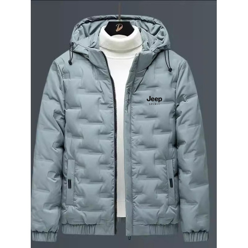 JEEP SPIRT吉普羽絨服男秋季加肥加大碼連帽外套胖子加厚保暖冬裝 JEEP SPIRT吉普羽絨服男秋季加肥加大碼連帽外套胖子加厚保暖冬裝