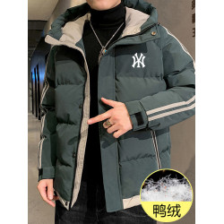 名牌羽絨服男士秋冬季2025新款潮牌帥氣冬裝加厚冬天潮流鴨絨外套