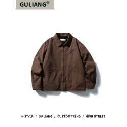 GU LIANG「設計師品牌」好物精選丨美式復古高街百搭工裝保暖棉服