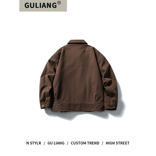 GU LIANG「設計師品牌」好物精選丨美式復古高街百搭工裝保暖棉服 GU LIANG「設計師品牌」好物精選丨美式復古高街百搭工裝保暖棉服