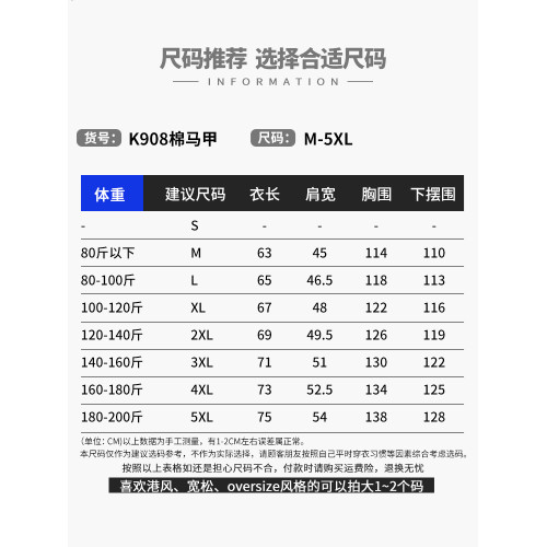 棉衣馬甲男2025春裝新款寬松立領坎肩外套潮流外穿無袖背心加厚款 棉衣馬甲男2025春裝新款寬松立領坎肩外套潮流外穿無袖背心加厚款