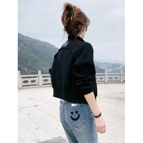 初秋新款小個子高級感棒球服短款外套女2025春秋休閒爆款夾克上衣 初秋新款小個子高級感棒球服短款外套女2025春秋休閒爆款夾克上衣