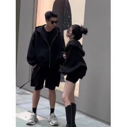 【有貨的】連帽外套女寬松慵懶風棒球服休閒ins衛衣2025春秋加厚