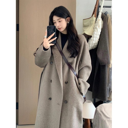 深冬呢子大衣女入冬季2025新款毛呢外套小個子獨特超好看加厚韓系 深冬呢子大衣女入冬季2025新款毛呢外套小個子獨特超好看加厚韓系