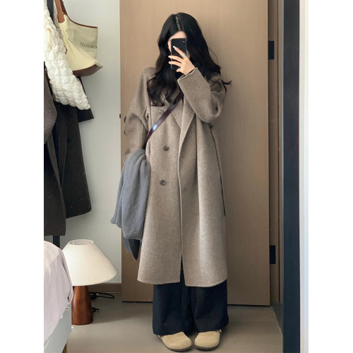 深冬呢子大衣女入冬季2025新款毛呢外套小個子獨特超好看加厚韓系 深冬呢子大衣女入冬季2025新款毛呢外套小個子獨特超好看加厚韓系
