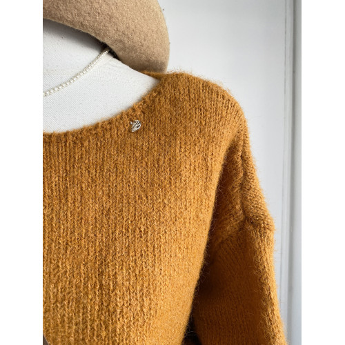 韓系簡約純色百搭圓領針織毛衣女2025年秋冬新款寬松顯瘦小衆上衣