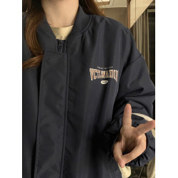 開春加厚羊羔毛絨棒球服外套女2025秋冬季新款情侶裝百搭夾克棉衣