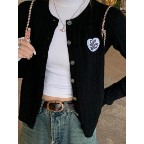 開衫外套女初秋2025年新款秋冬外搭灰色毛衣學院風針織衫短款上衣 開衫外套女初秋2025年新款秋冬外搭灰色毛衣學院風針織衫短款上衣