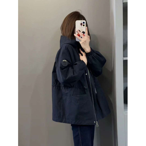 連帽沖鋒衣外套女加棉加厚中長款秋冬裝新款2025爆款顯瘦棉服上衣 連帽沖鋒衣外套女加棉加厚中長款秋冬裝新款2025爆款顯瘦棉服上衣