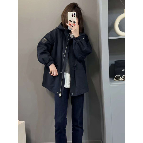 連帽沖鋒衣外套女加棉加厚中長款秋冬裝新款2025爆款顯瘦棉服上衣 連帽沖鋒衣外套女加棉加厚中長款秋冬裝新款2025爆款顯瘦棉服上衣