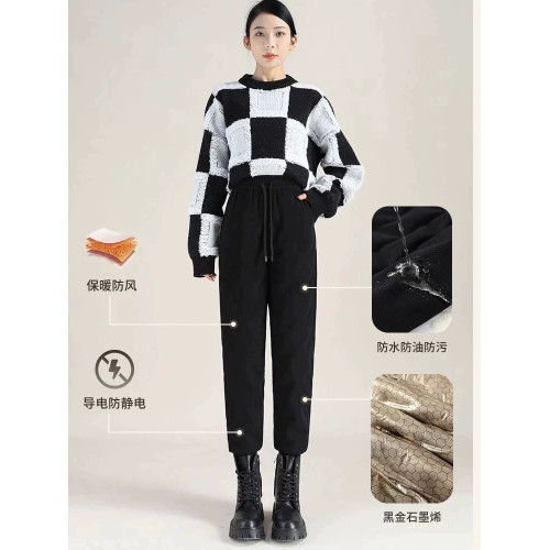 黑金石墨烯外穿羽絨褲女冬季東北哈爾濱雪鄕零下40度防寒旅遊裝備 黑金石墨烯外穿羽絨褲女冬季東北哈爾濱雪鄕零下40度防寒旅遊裝備