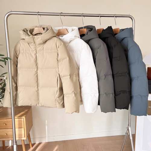 日單U+試衣間~無縫壓膠羽絨服女90白鴨絨防風防水保暖連帽外套 日單U+試衣間~無縫壓膠羽絨服女90白鴨絨防風防水保暖連帽外套