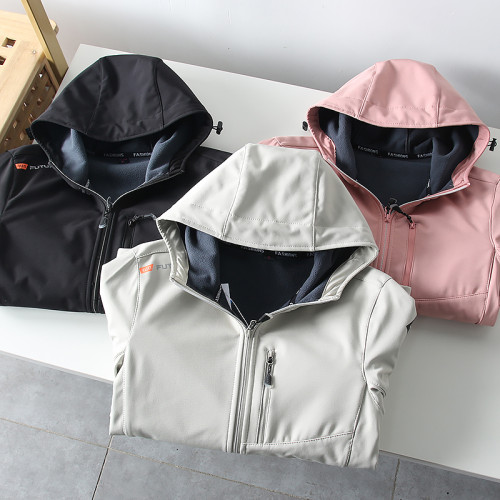 RUNNING軟殼衣!夜視反光拉鍊!秋冬女士戶外運動休閒外套潮 RUNNING軟殼衣!夜視反光拉鍊!秋冬女士戶外運動休閒外套潮