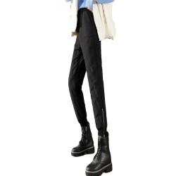 高級羽絨褲女冬季外穿2023新款時尚保暖加厚零下40度防寒寬松棉褲